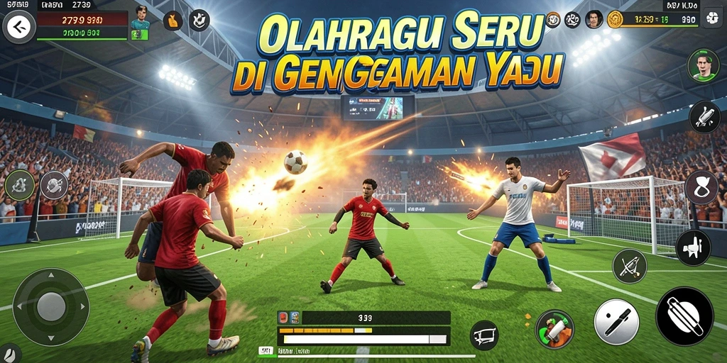 Tampilan seru gameplay olahraga 2739 dengan grafik memukau.