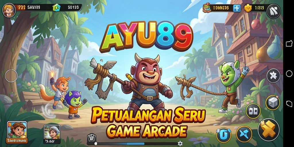 Tampilan gameplay AYU89 yang seru dan menghibur.