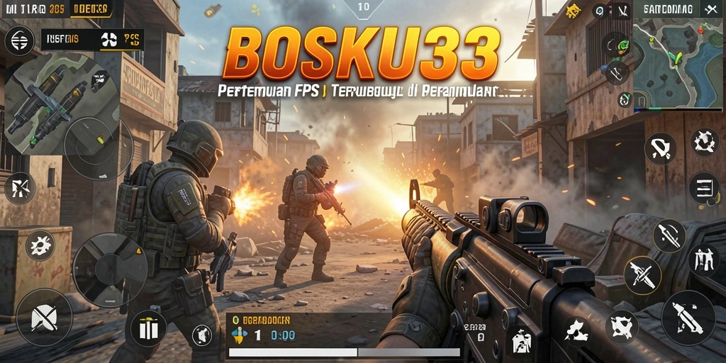 Gameplay seru dari BOSKU33 yang penuh aksi.