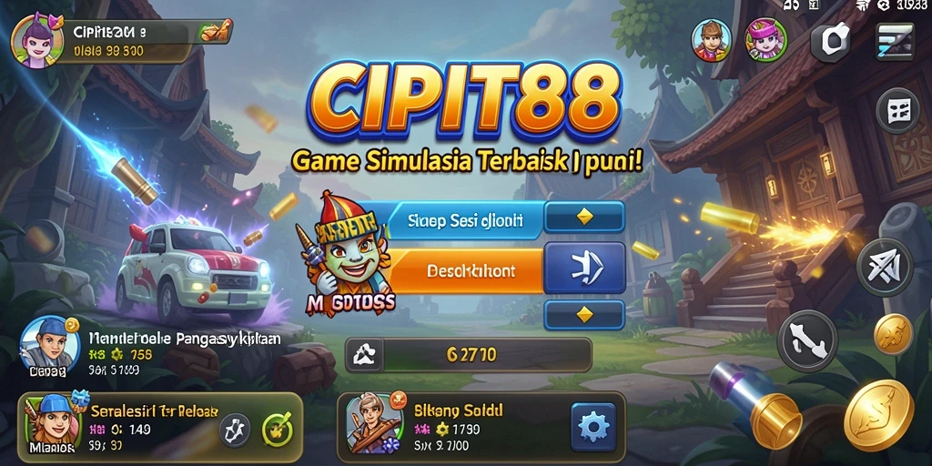 Tampilan gameplay menarik dalam <strong>CIPIT88</strong> dengan fitur simulasi yang kaya.