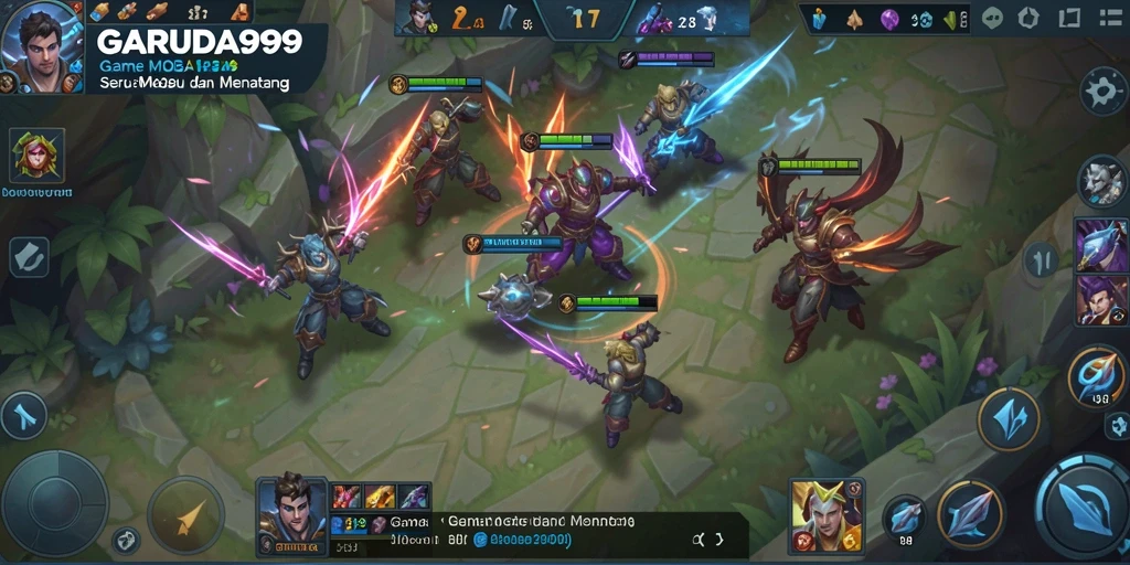 Tampilan gameplay GARUDA999 dengan aksi heroik yang mendebarkan.