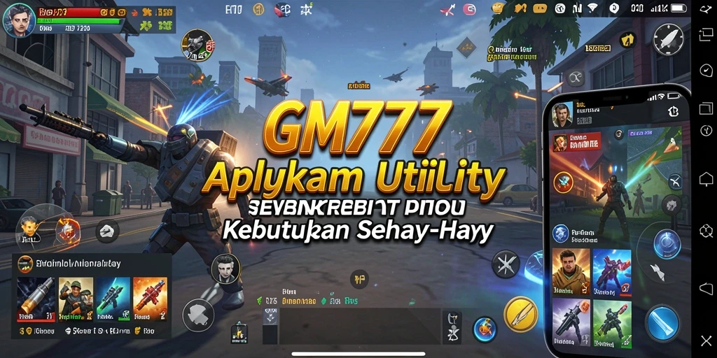 Tampilan antarmuka GM777 yang intuitif dan mudah digunakan.
