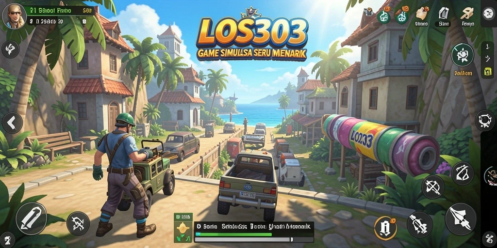 Tampilan gameplay menarik dari LOS303 yang menunjukkan interaksi pemain.
