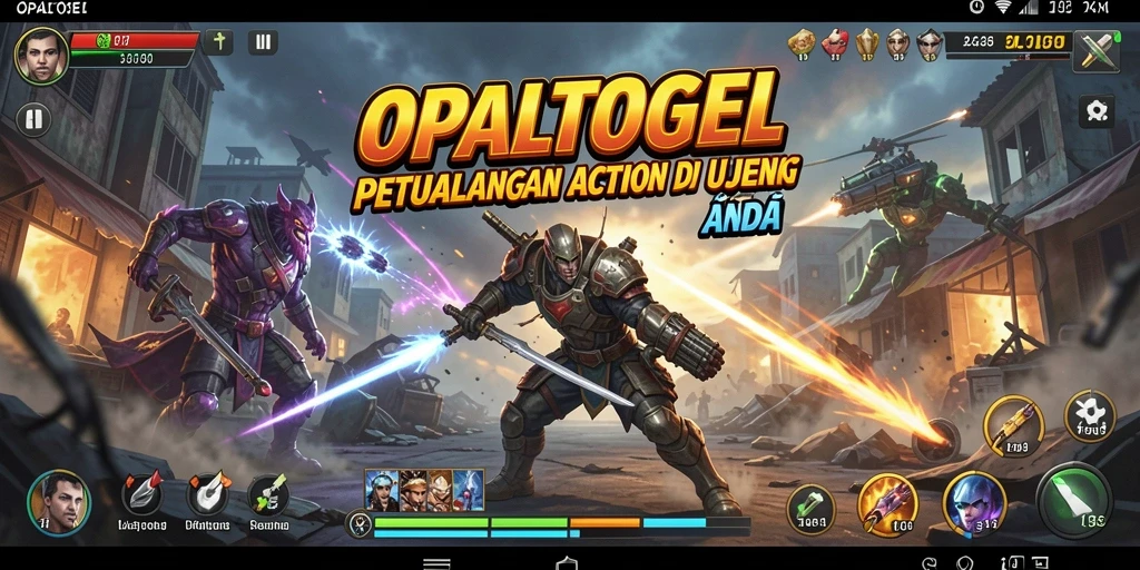 Tampilan seru gameplay OPALTOGEL dengan aksi mendebarkan.