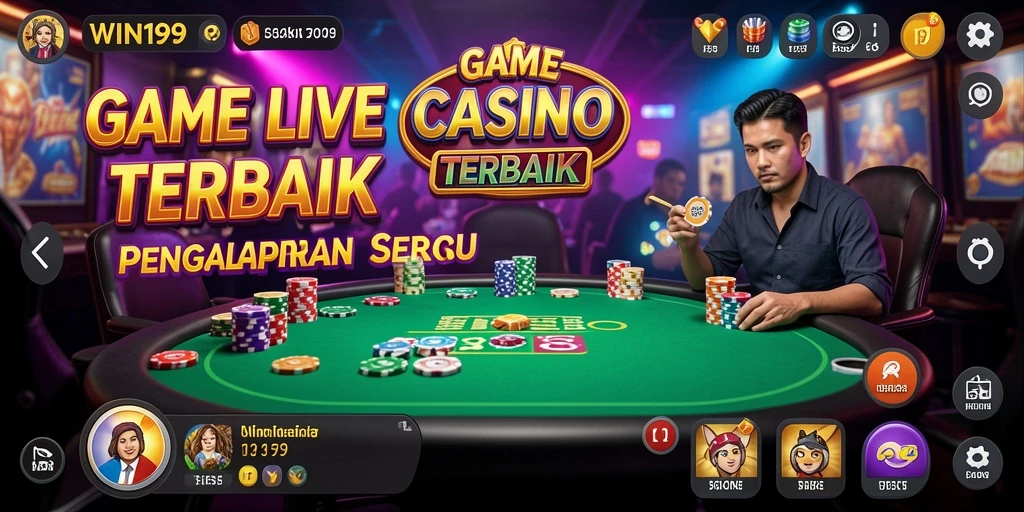 Gameplay Live Casino yang mengesankan di WIN199.
